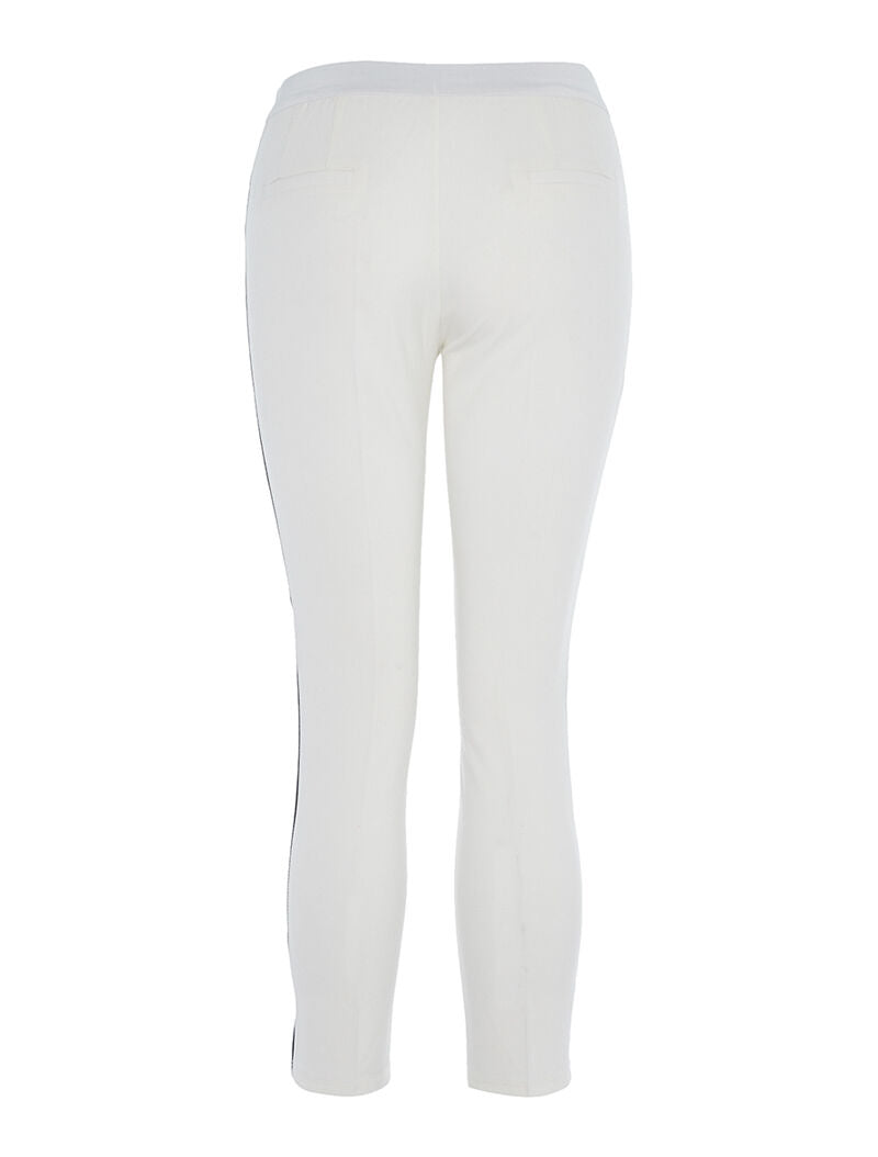 Pantalon à lignes sport - ecru - 2