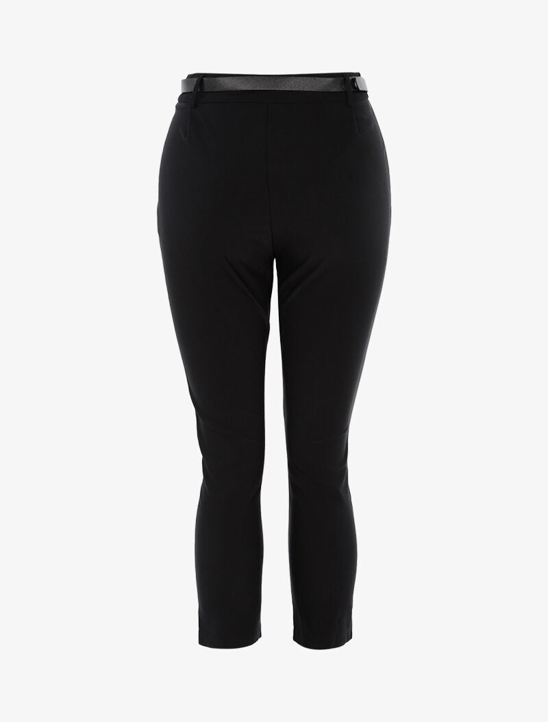 Pantalon 7/8 uni - noir