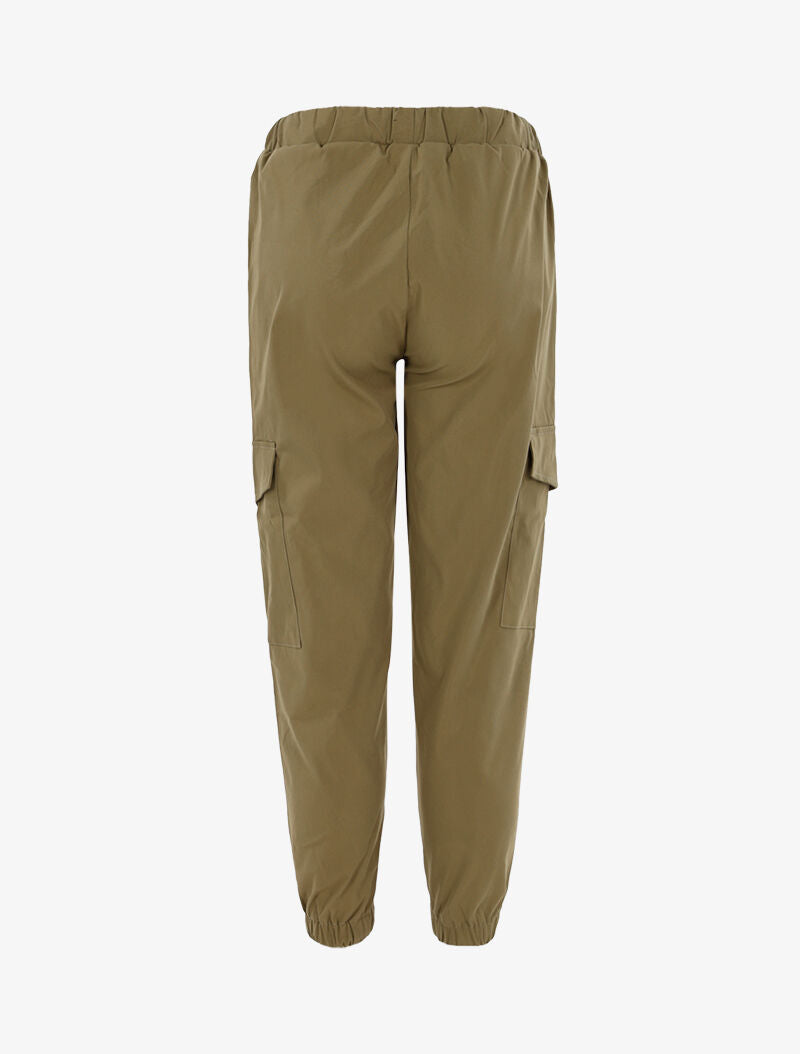 Pantalon cargo 7/8 - kaki