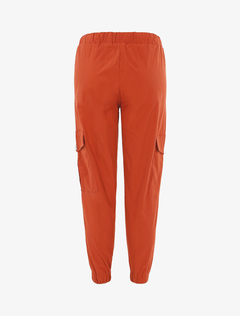 Cargo broek 7/8 - baksteen