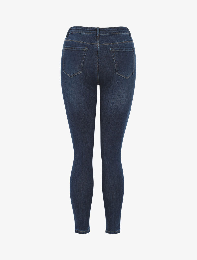 Jean slim basique - bleu denim - 4
