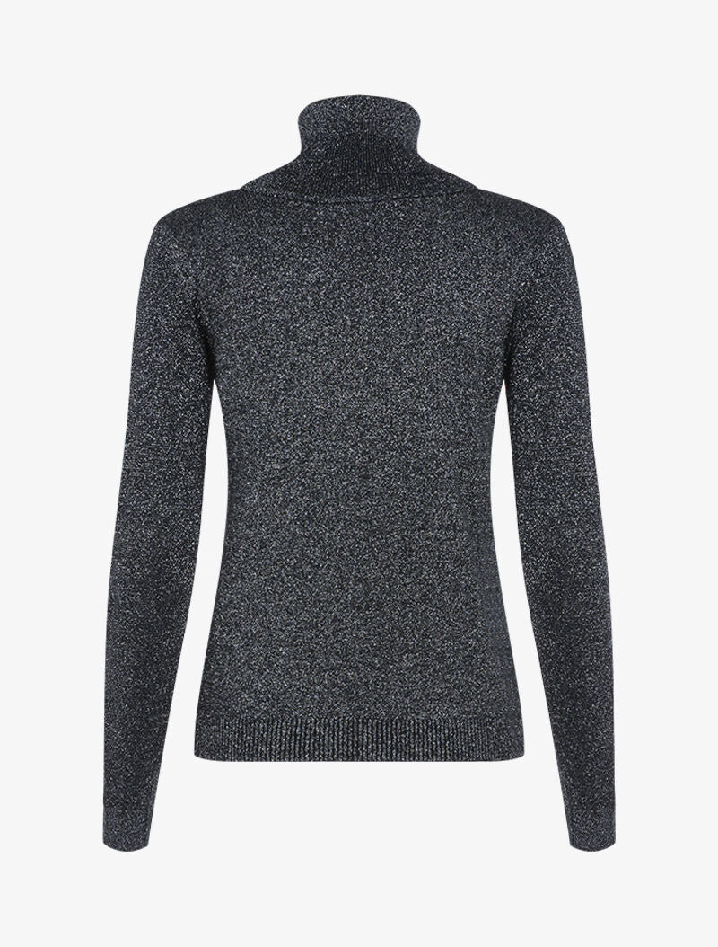 Pull fin pailleté - noir - 2