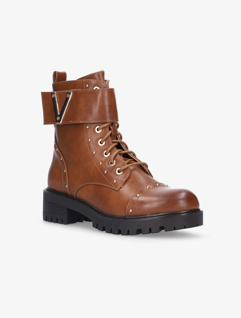Boots à sangle ornée d&