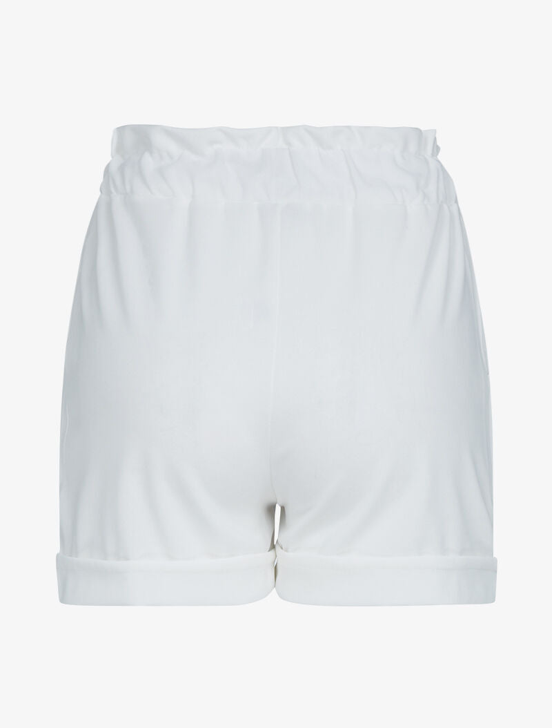 Mini short à bords retroussés - ecru - 2