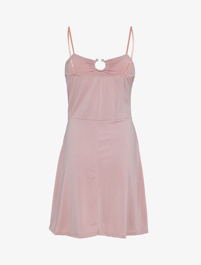 Robe patineuse fluide - rose - 2