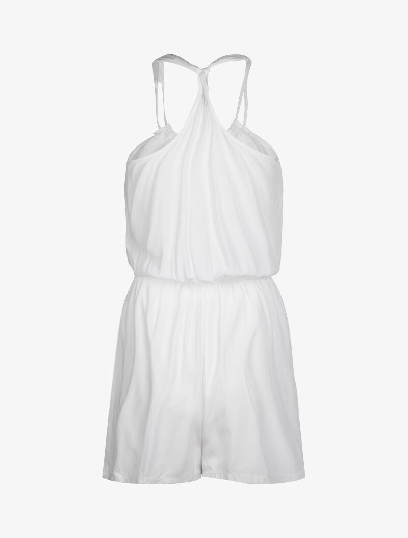 Combishort fluide uni - blanc - 3