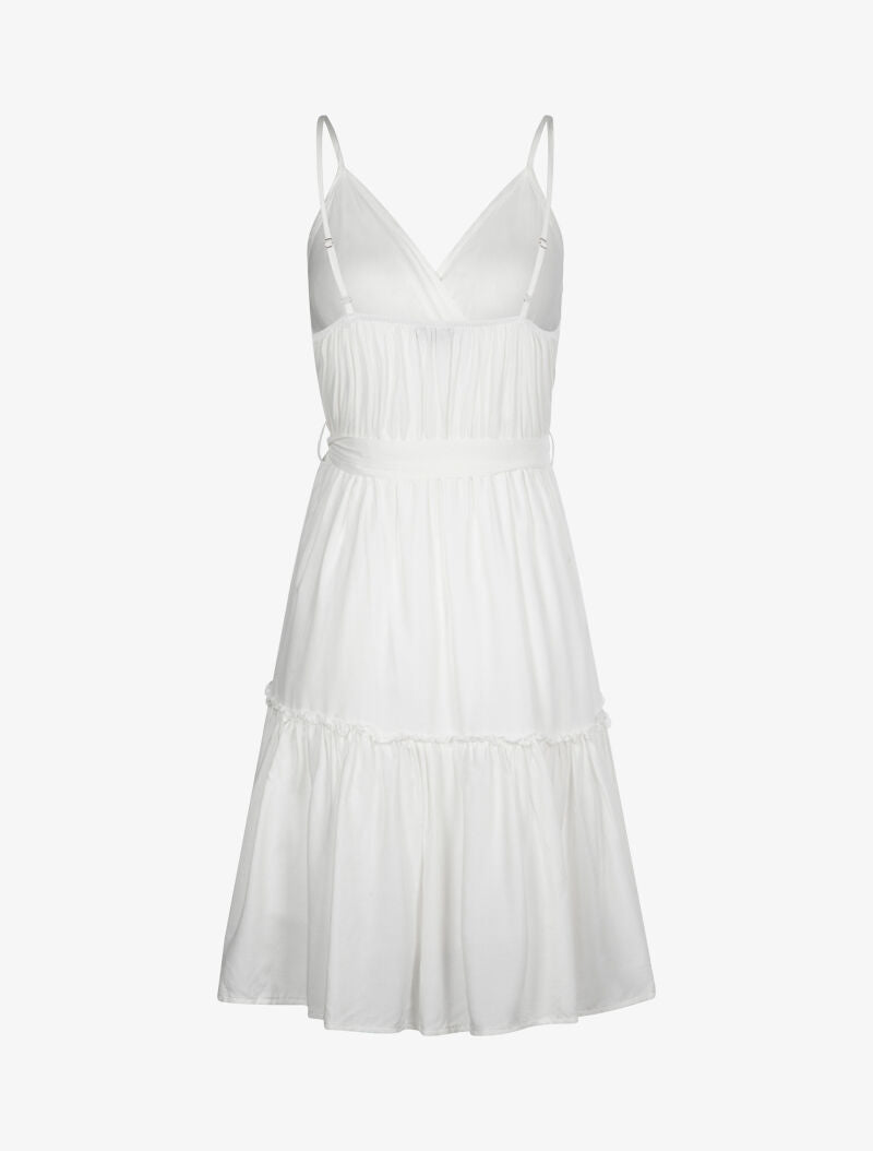 Robe patineuse à fines bretelles - ecru - 2