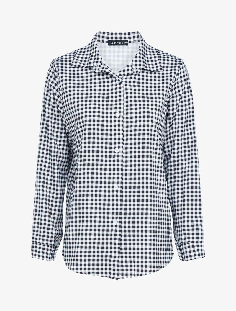 Chemise fluide à imprimés - noir - 2