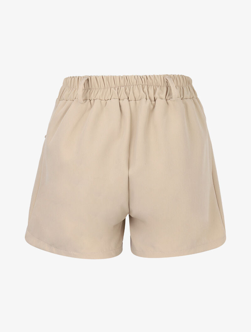 Mini short à grandes poches - beige - 2