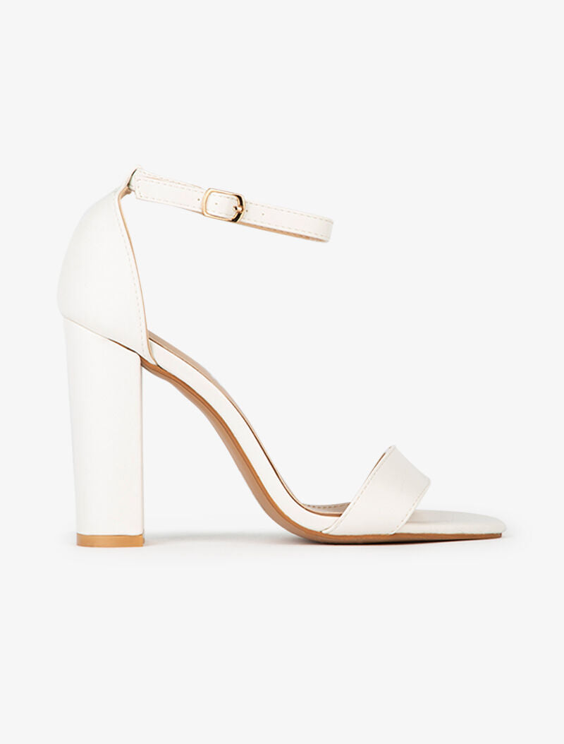 Sandales hautes casual - blanc - 1