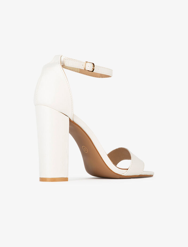 Sandales hautes casual - blanc - 4