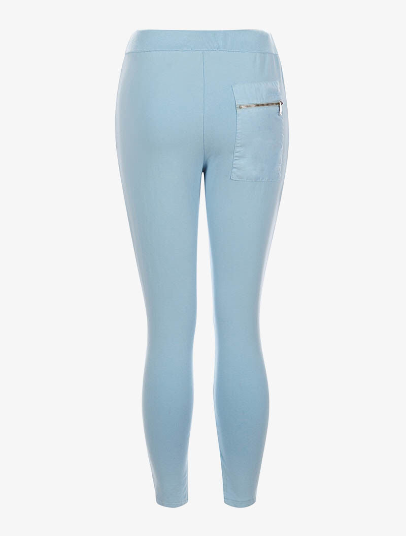 Jogpants 7/8 uni - bleu ciel