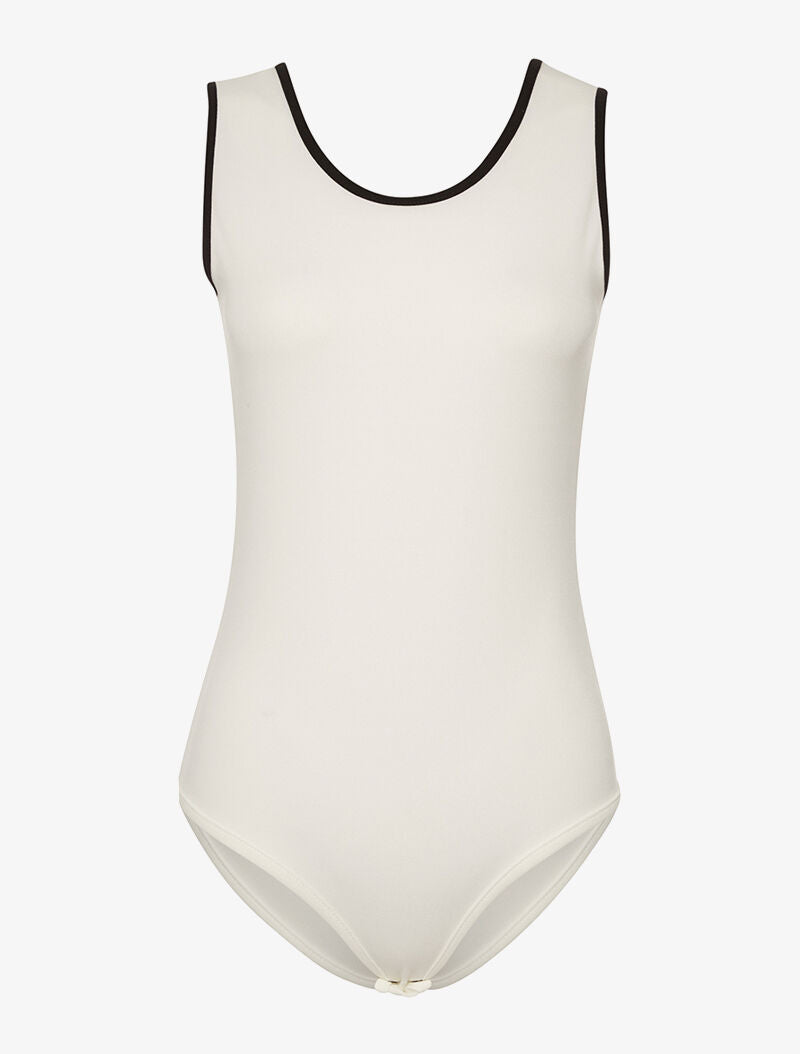 Body à lignes sport - blanc - 4