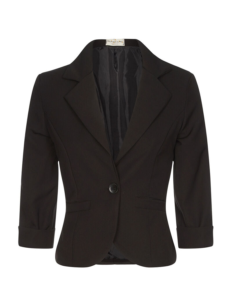 Veste à bras colorées - noir/blanc - 4