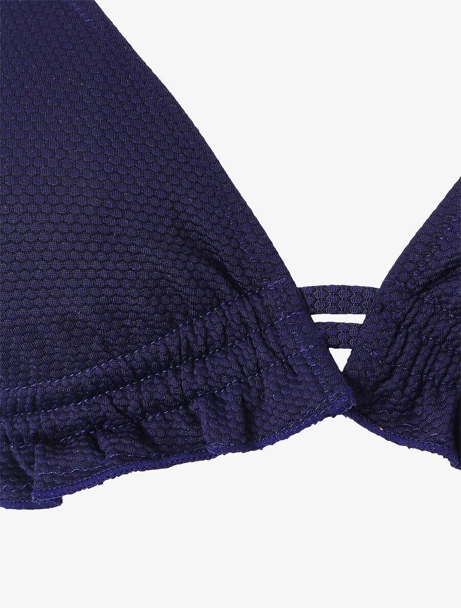 Bikini dépareillé tie and dye - Marine - 3