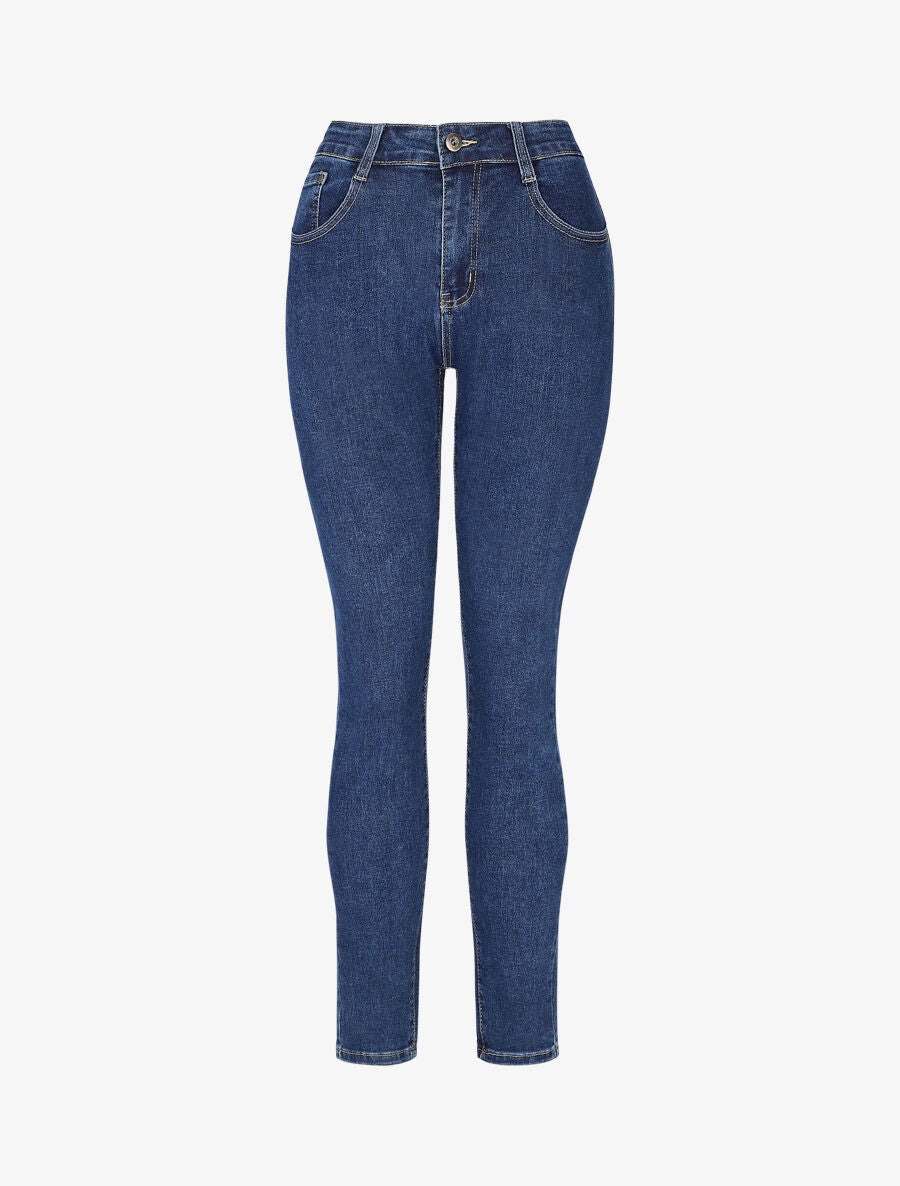Jean classique coupe slim - Bleu - 4