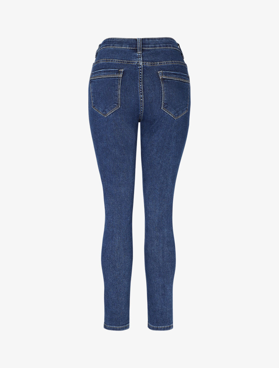 Jean classique coupe slim - Bleu - 2