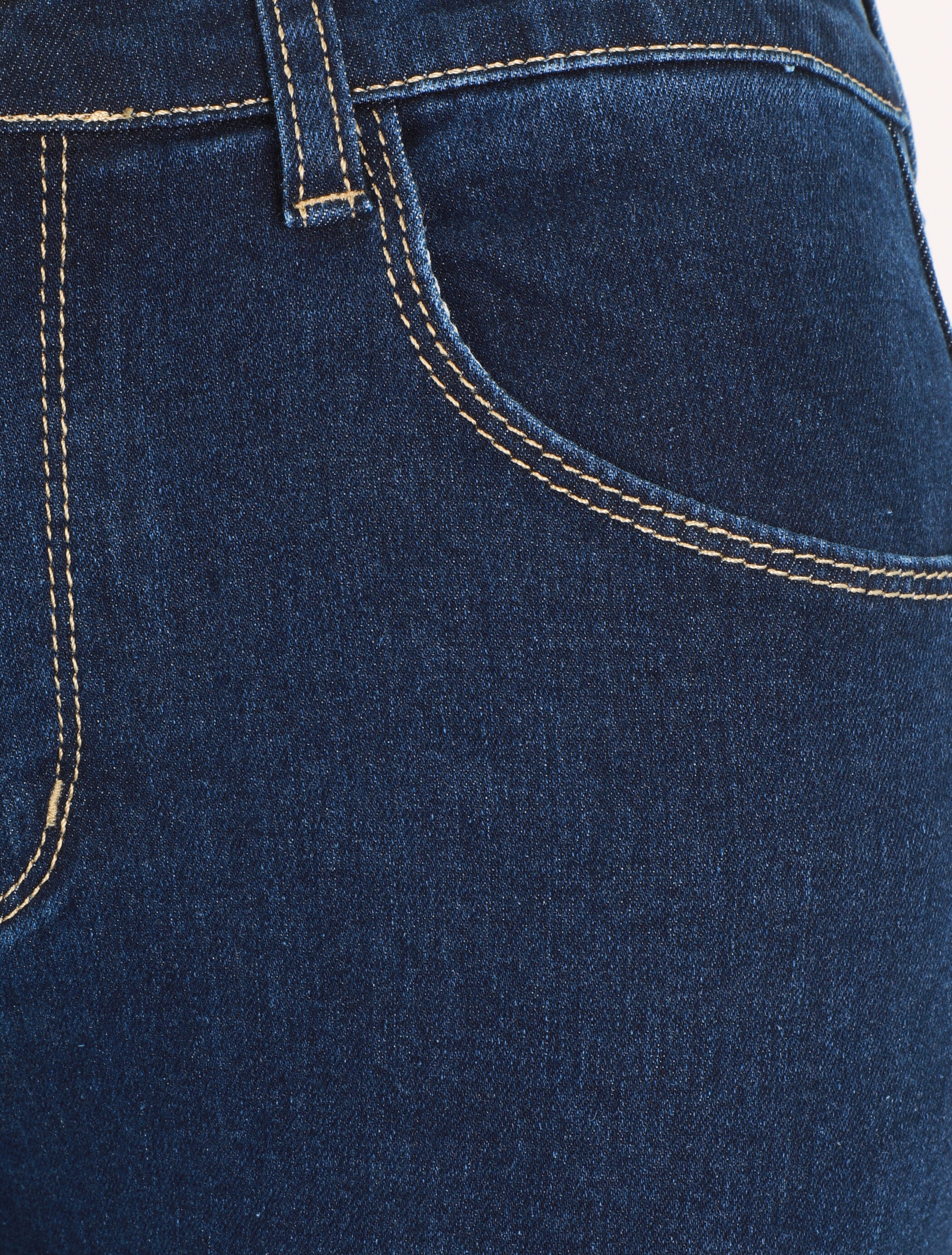 Jean grande taille push-up coupe slim - Bleu - 3