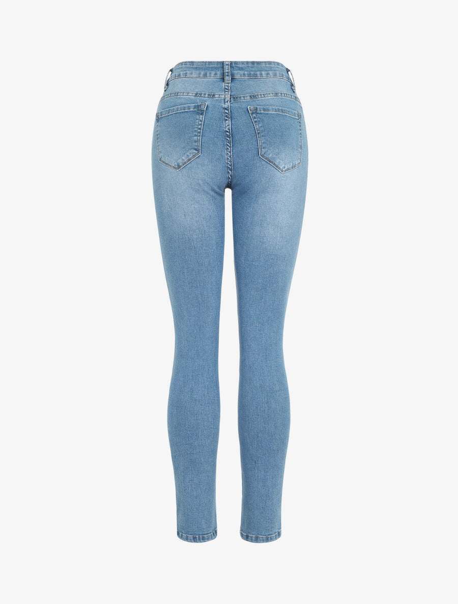 Jean classique coupe droite - Bleu - 2