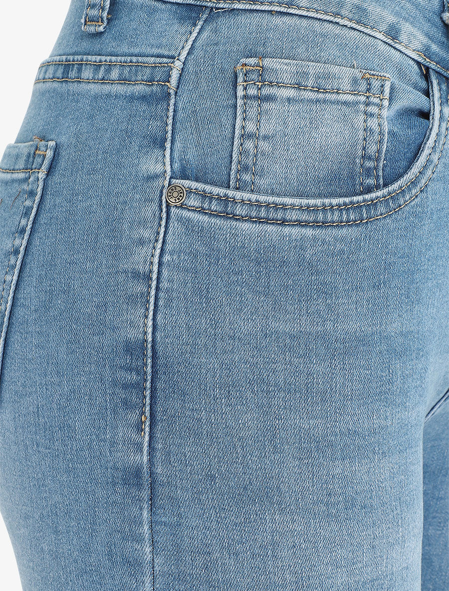 Jean classique coupe droite - Bleu - 3