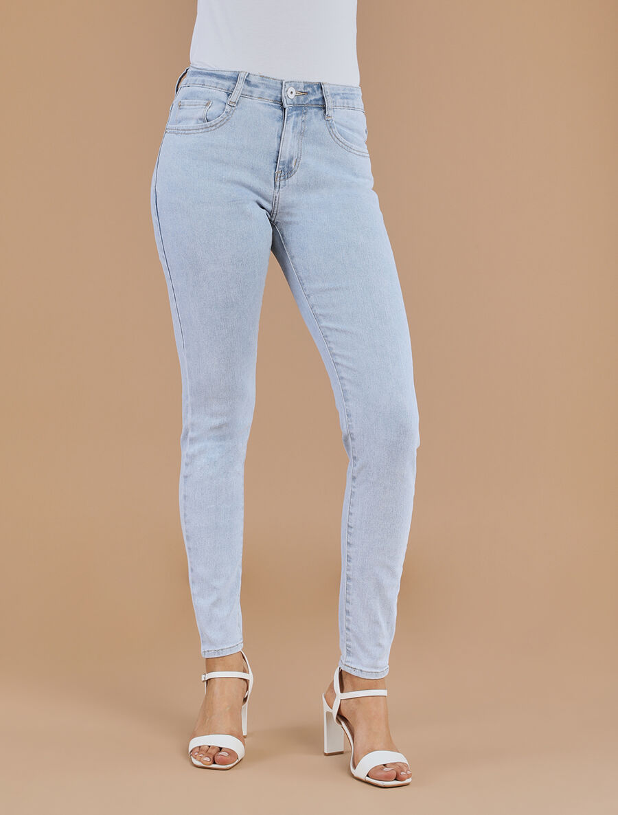 Jean classique coupe droite - Bleu - 4