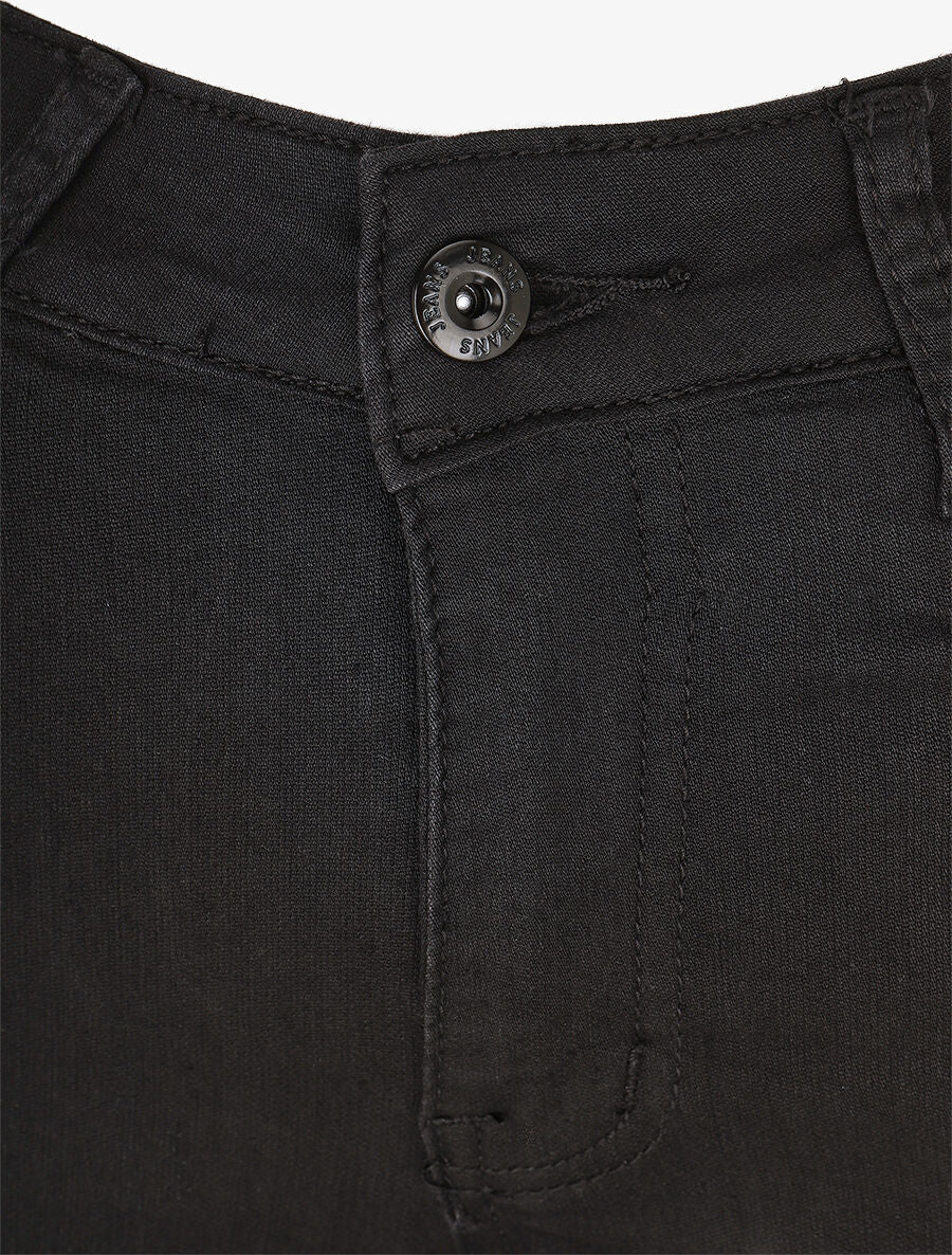 Jean push up coupe flare - Noir - 3