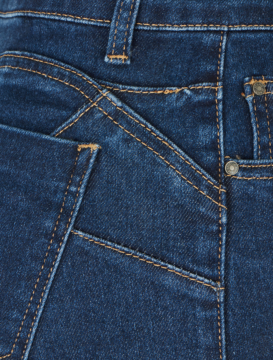 Jean classique coupe droite - Bleu - 3
