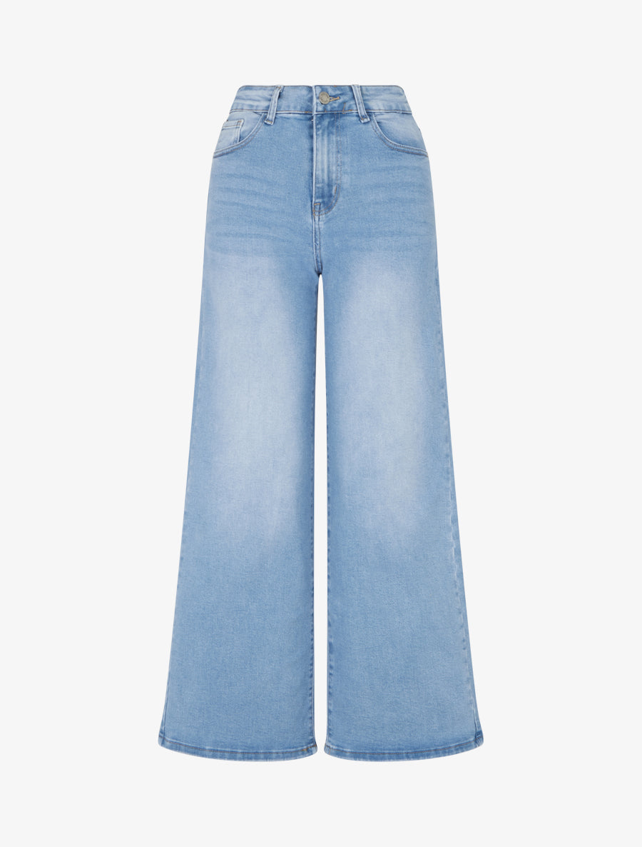 Jean standard coupe droite - Bleu clair - 1