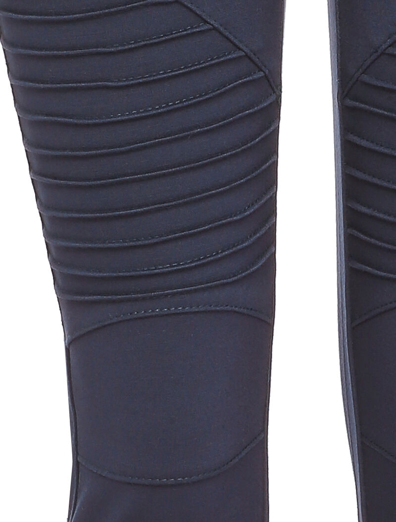 Legging à cuisses stylisées - Marine - 3