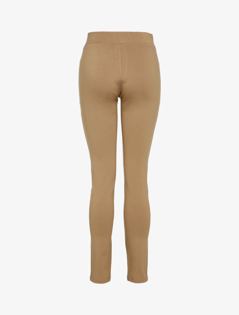 Legging à cuisses stylisées - Taupe - 2