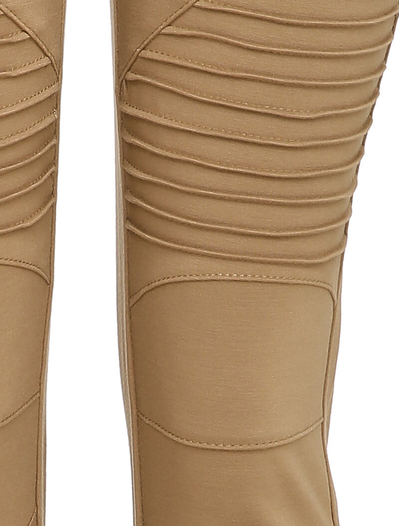 Legging à cuisses stylisées - Taupe - 3