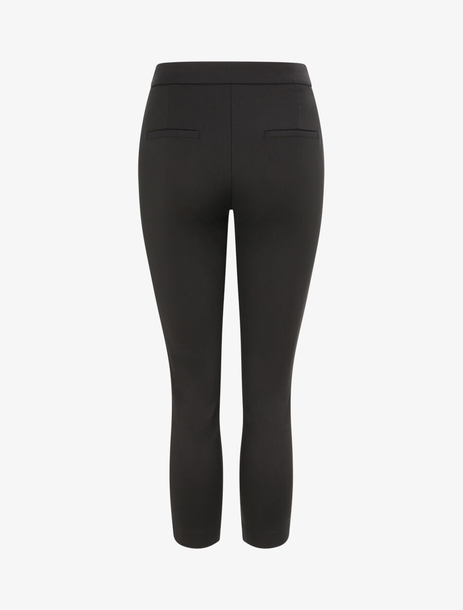 Pantalon droit uni - Noir - 2