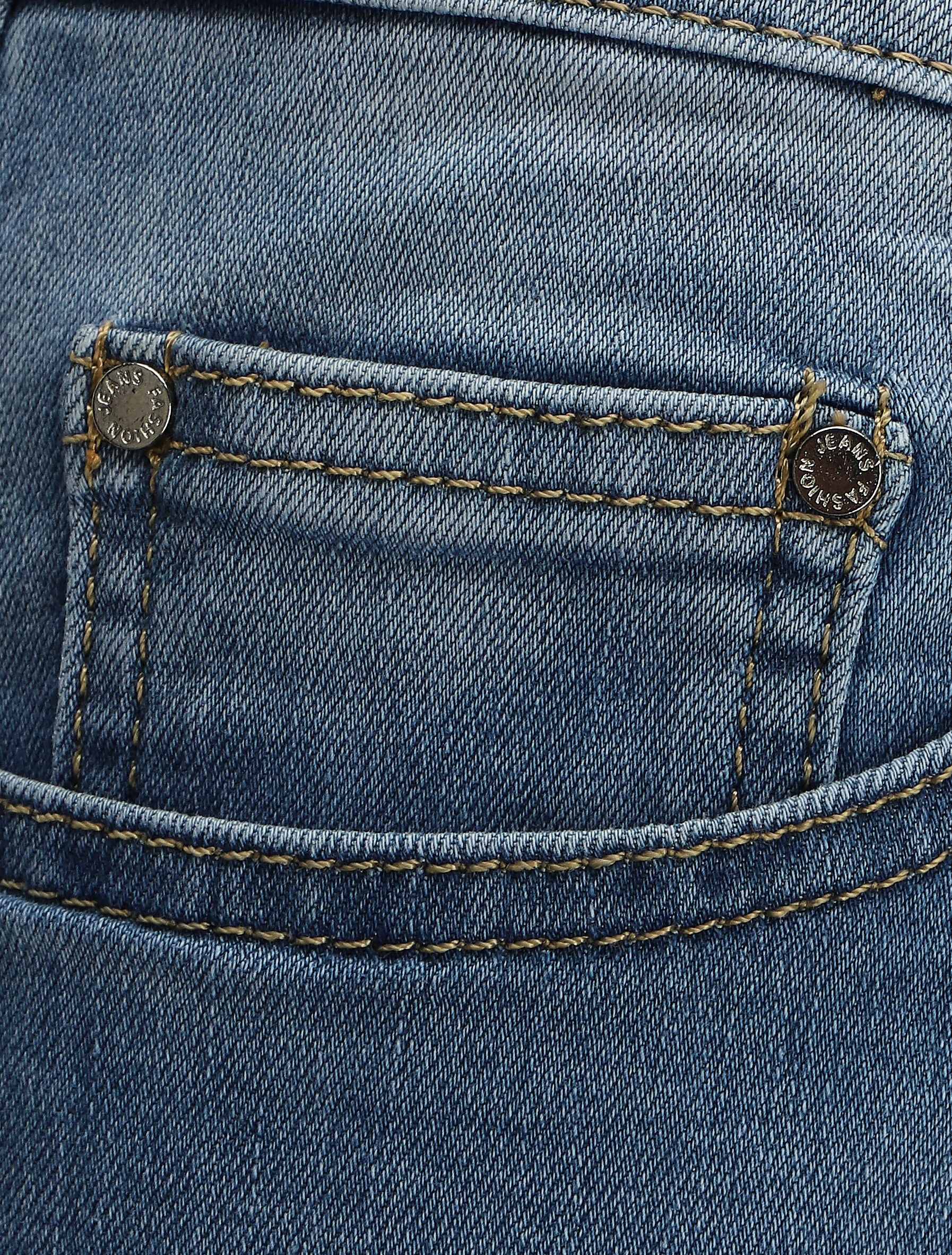 Jean slim delavé push up - Bleu denim - 3
