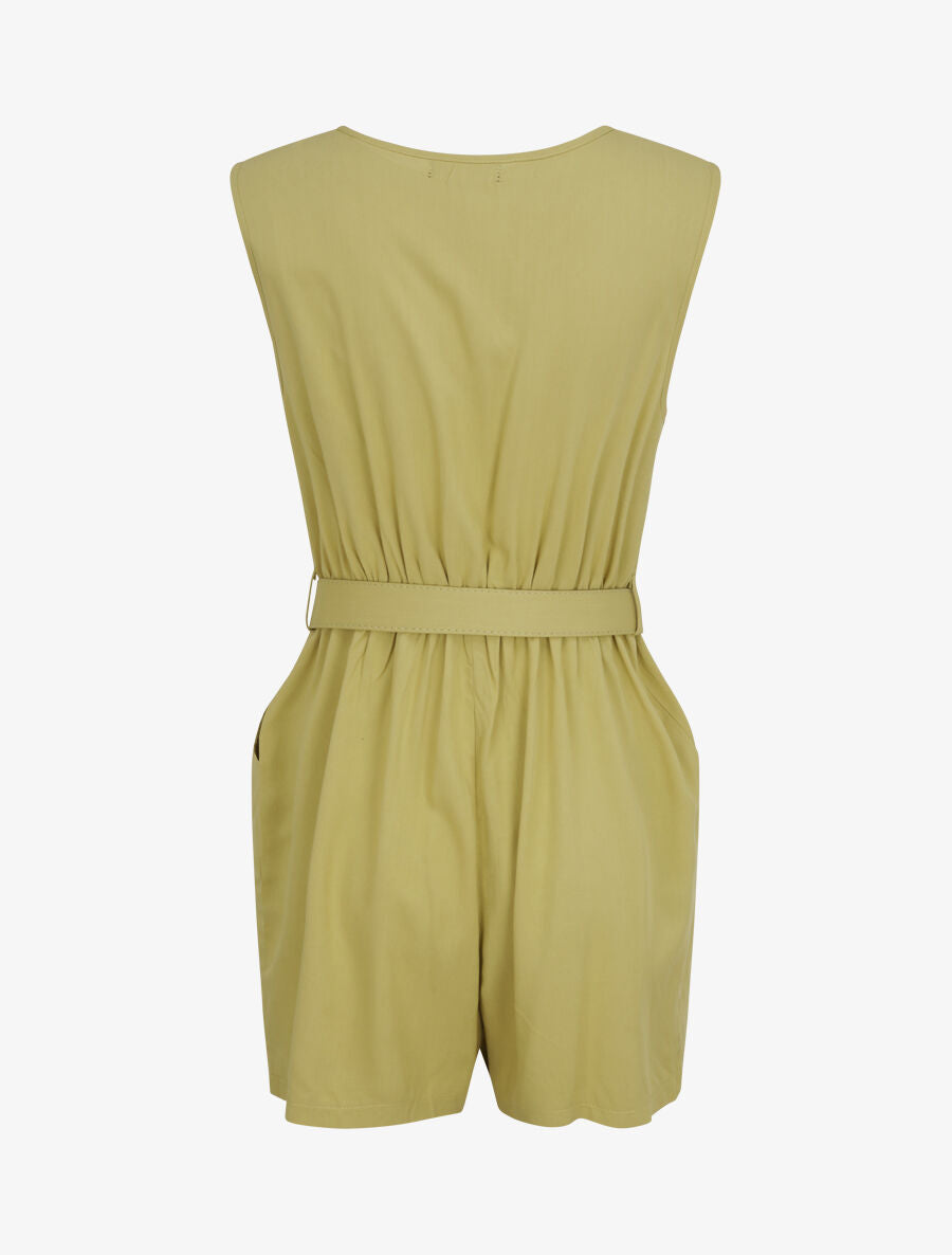 Combishort fluide - Vert tilleul - 2