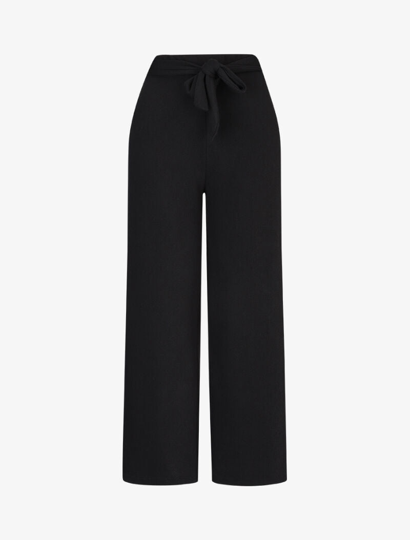 Pantalon à effet nid d&
