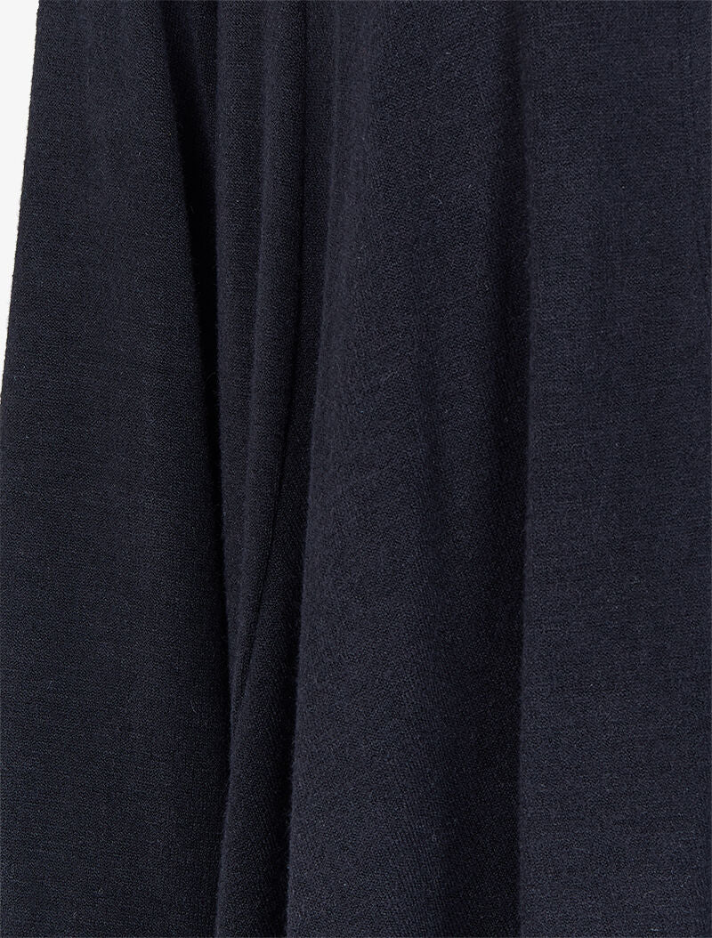 Gilet col châle et pans asymétriques - Noir - 3
