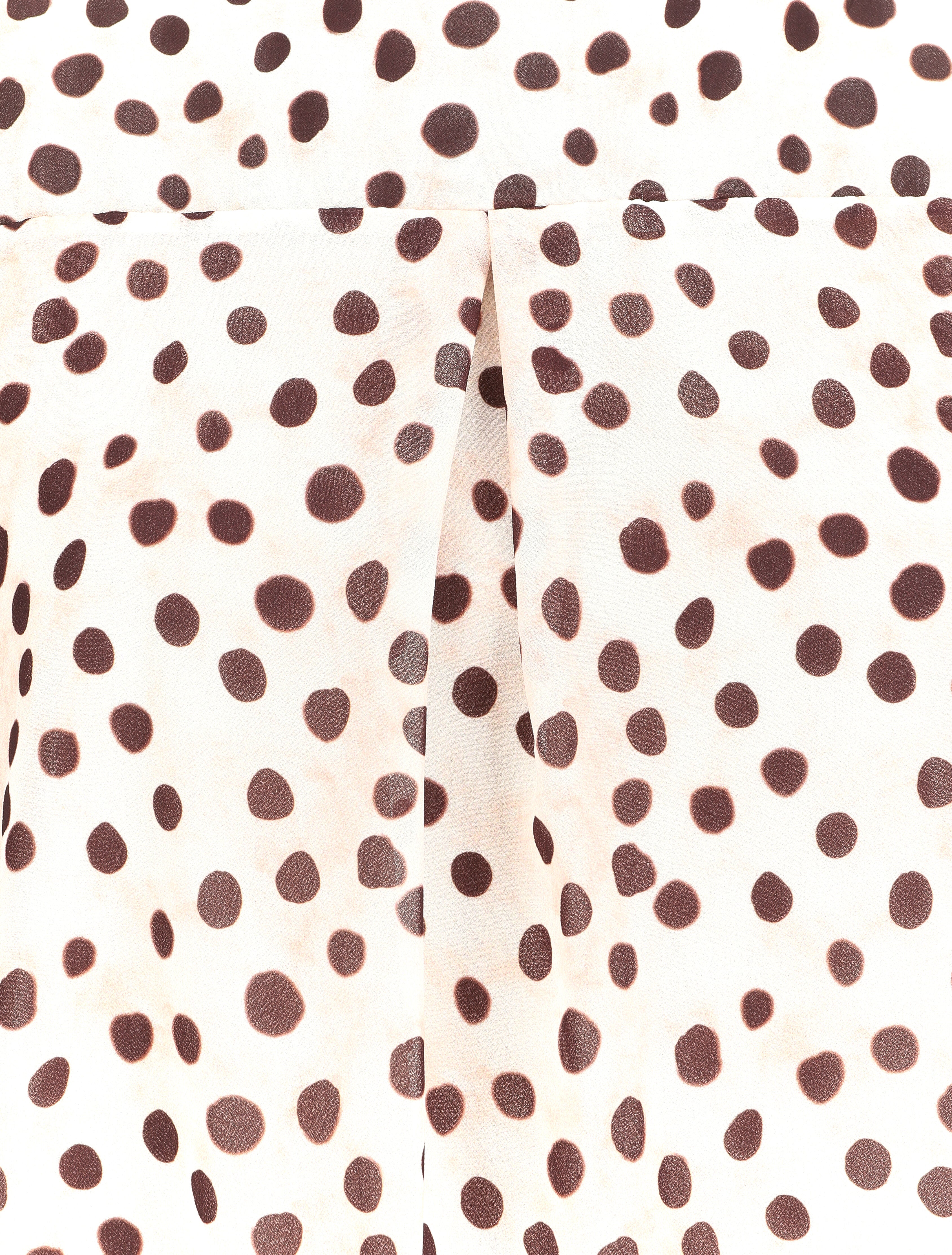 Top boule à pois - Beige - 4