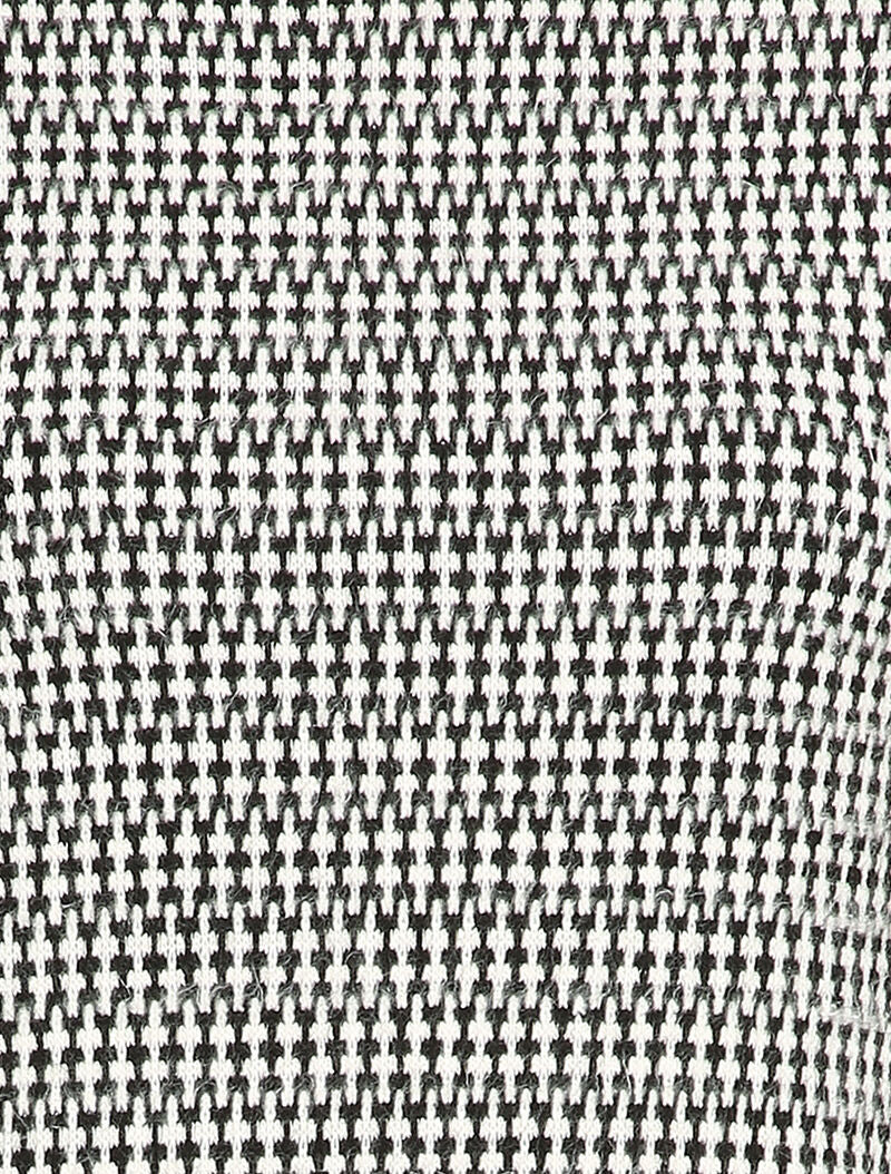 Pull imprimé à superposition - Blanc/noir - 3