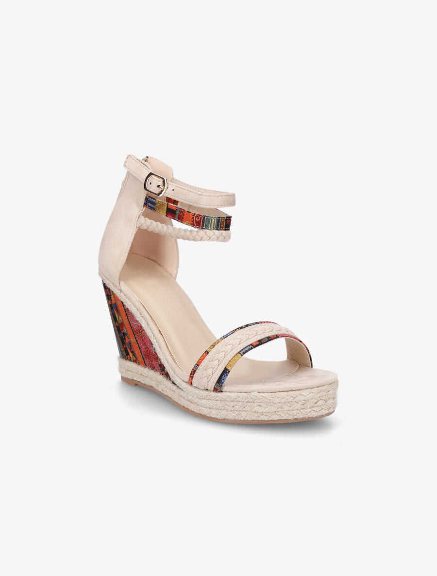 Peep - toes fantaisie beige - 2