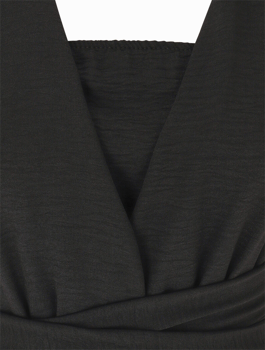 Combinaison ample dos nu - Noir - 3