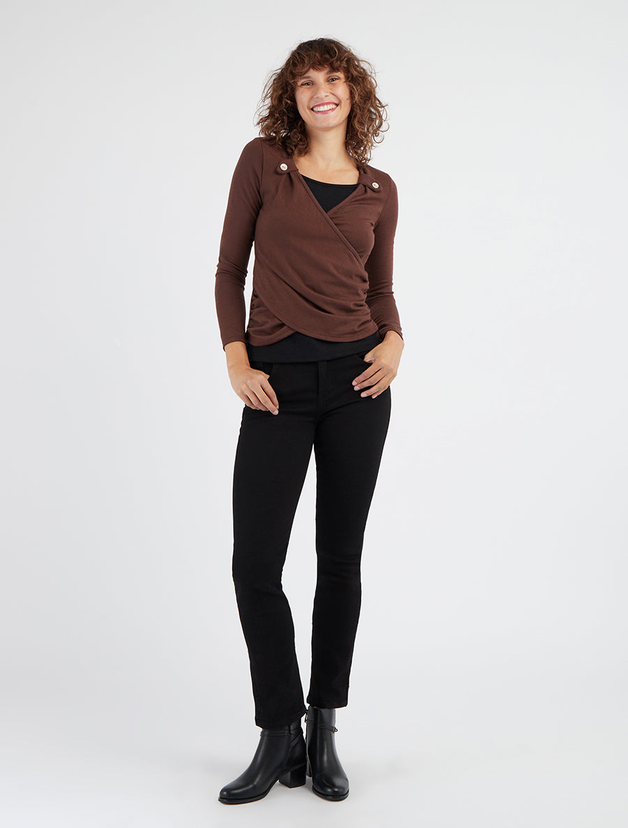 Pull fin trompe-l&