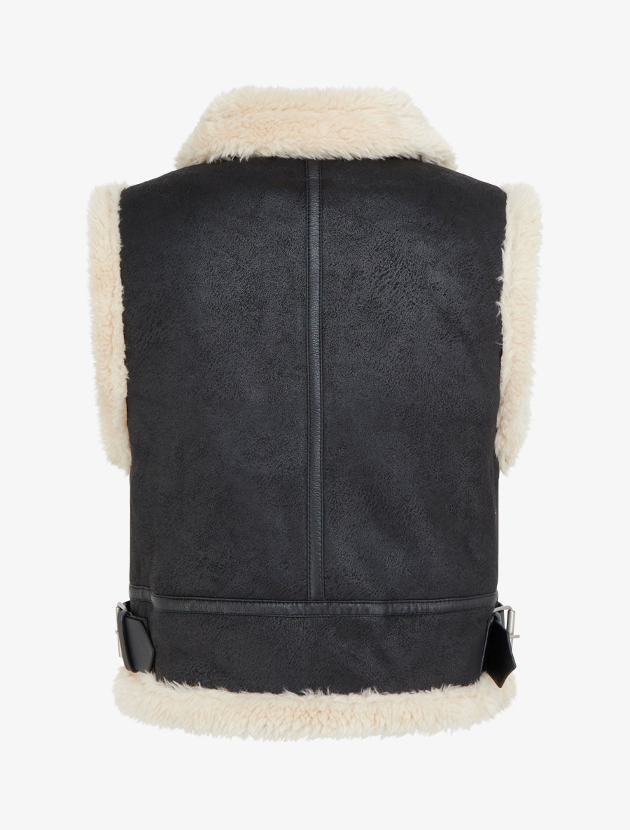 Blouson court style bombardier - Noir - 2