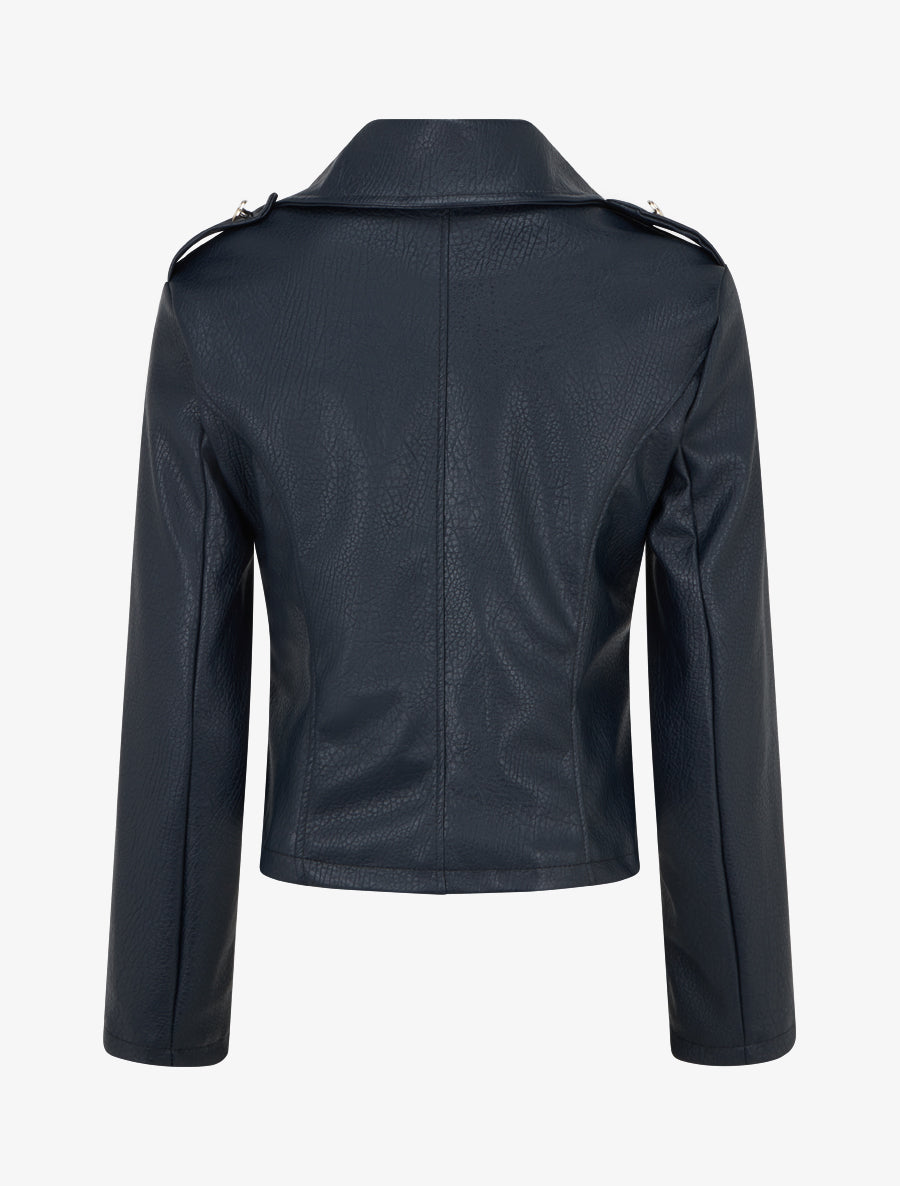 Veste simili style officier - Marine - 2