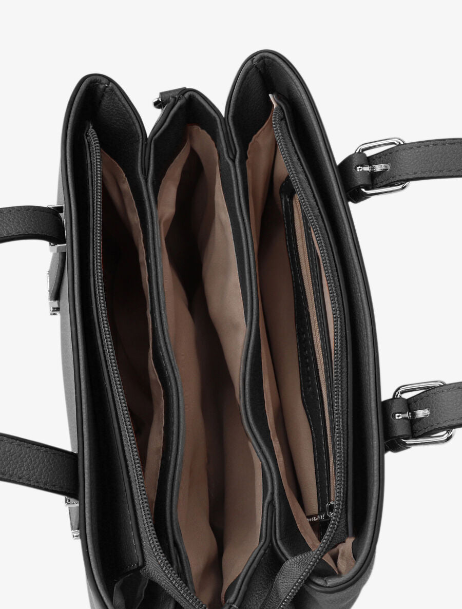 Sac à main Polina - Noir - 6