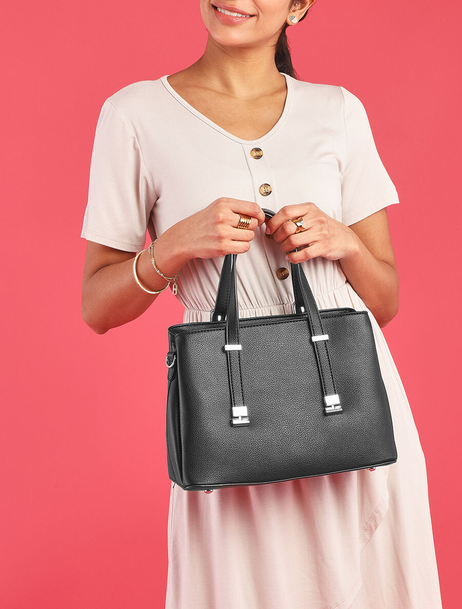 Sac à main Polina - Noir - 7