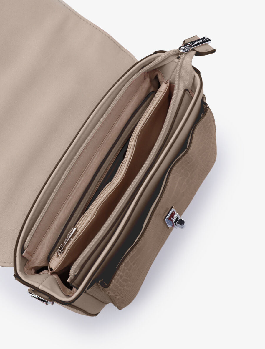 Sac besace Faith - Taupe - 4