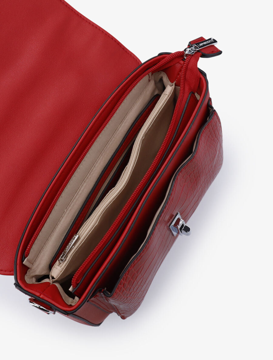 Sac besace Faith - Rouge - 4