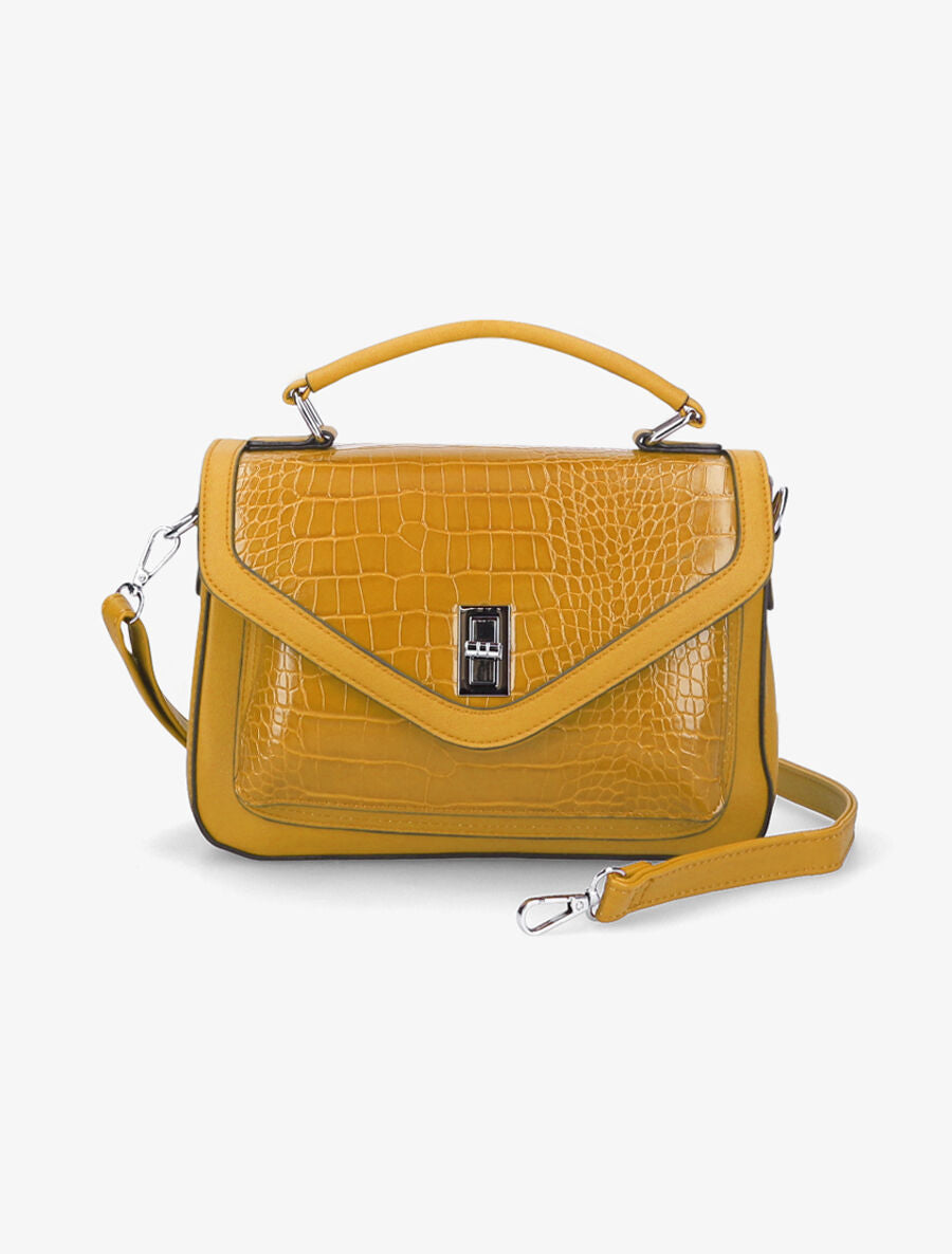 Sac besace Faith - Moutarde - 1