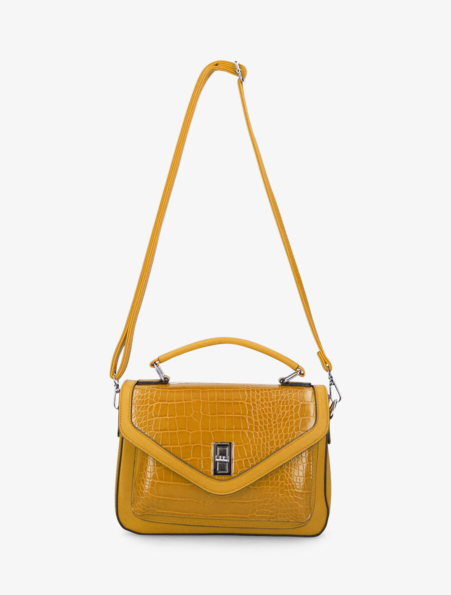 Sac besace Faith - Moutarde - 3