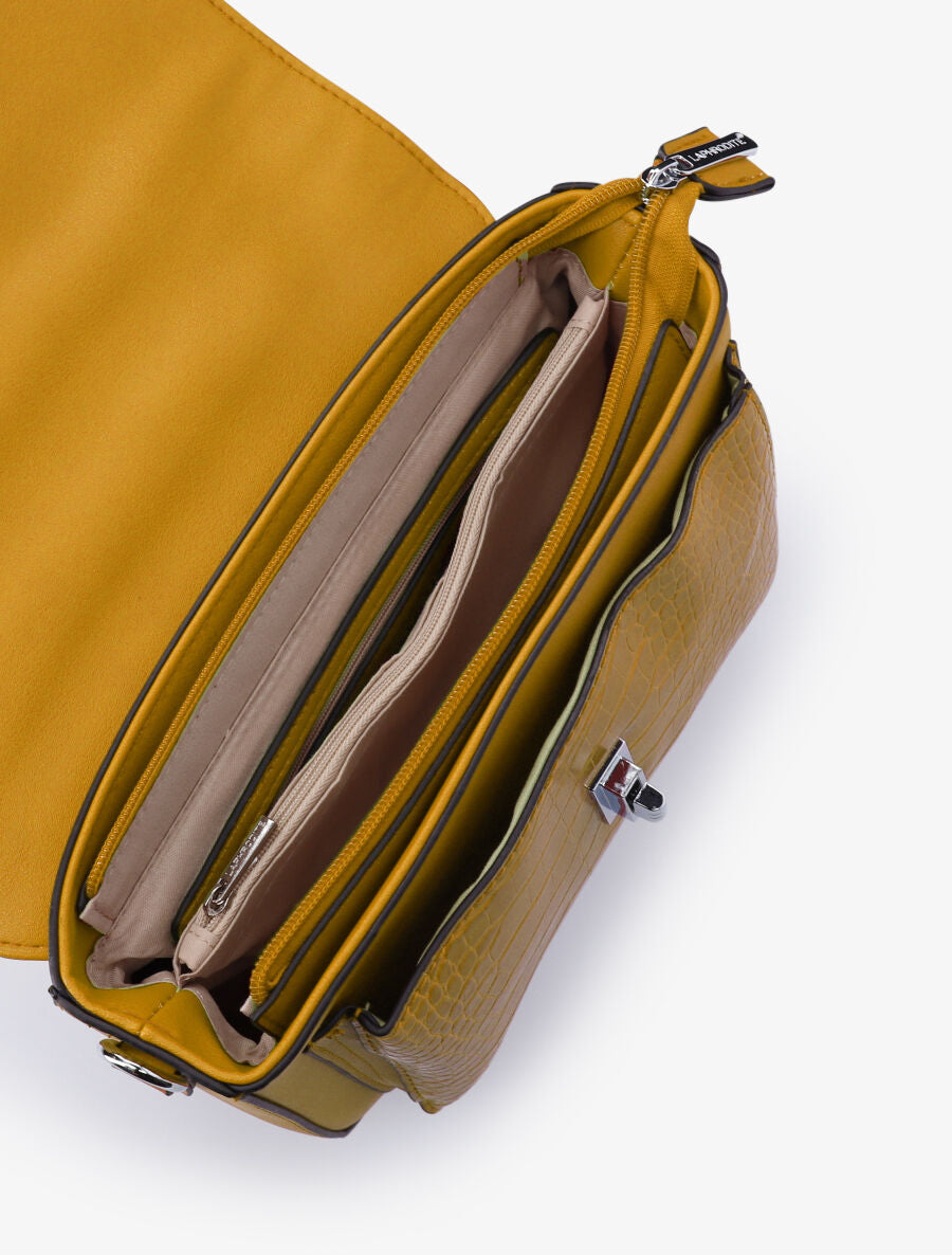 Sac besace Faith - Moutarde - 4